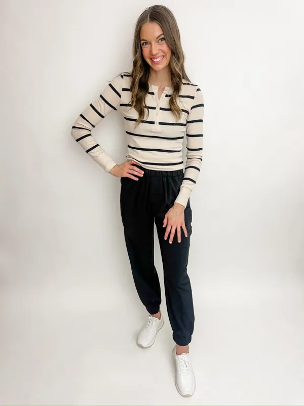 ZS Scarlett Rib Henley sold by Mimosa