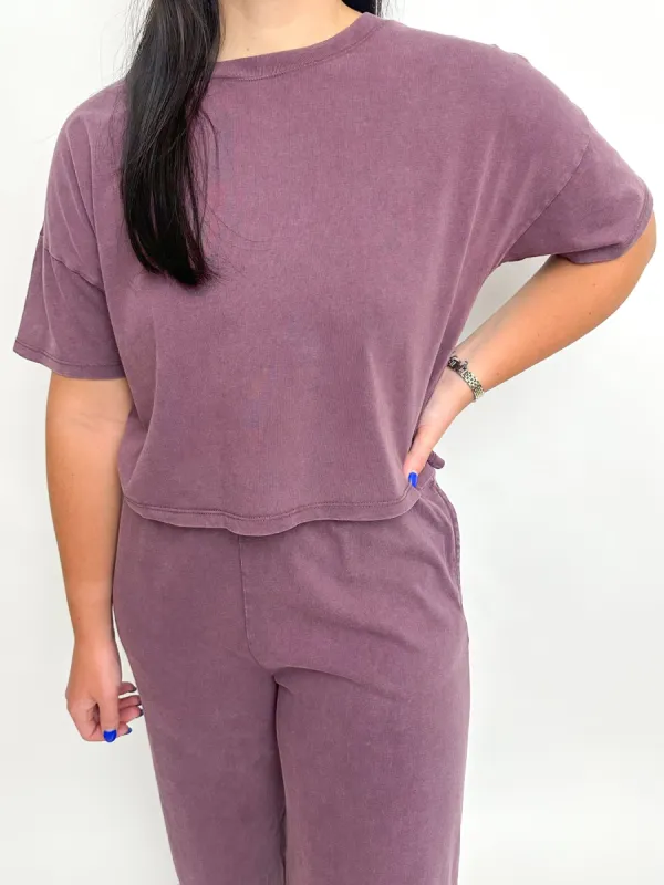 ZS Sway Cropped Tee made by Z Supply