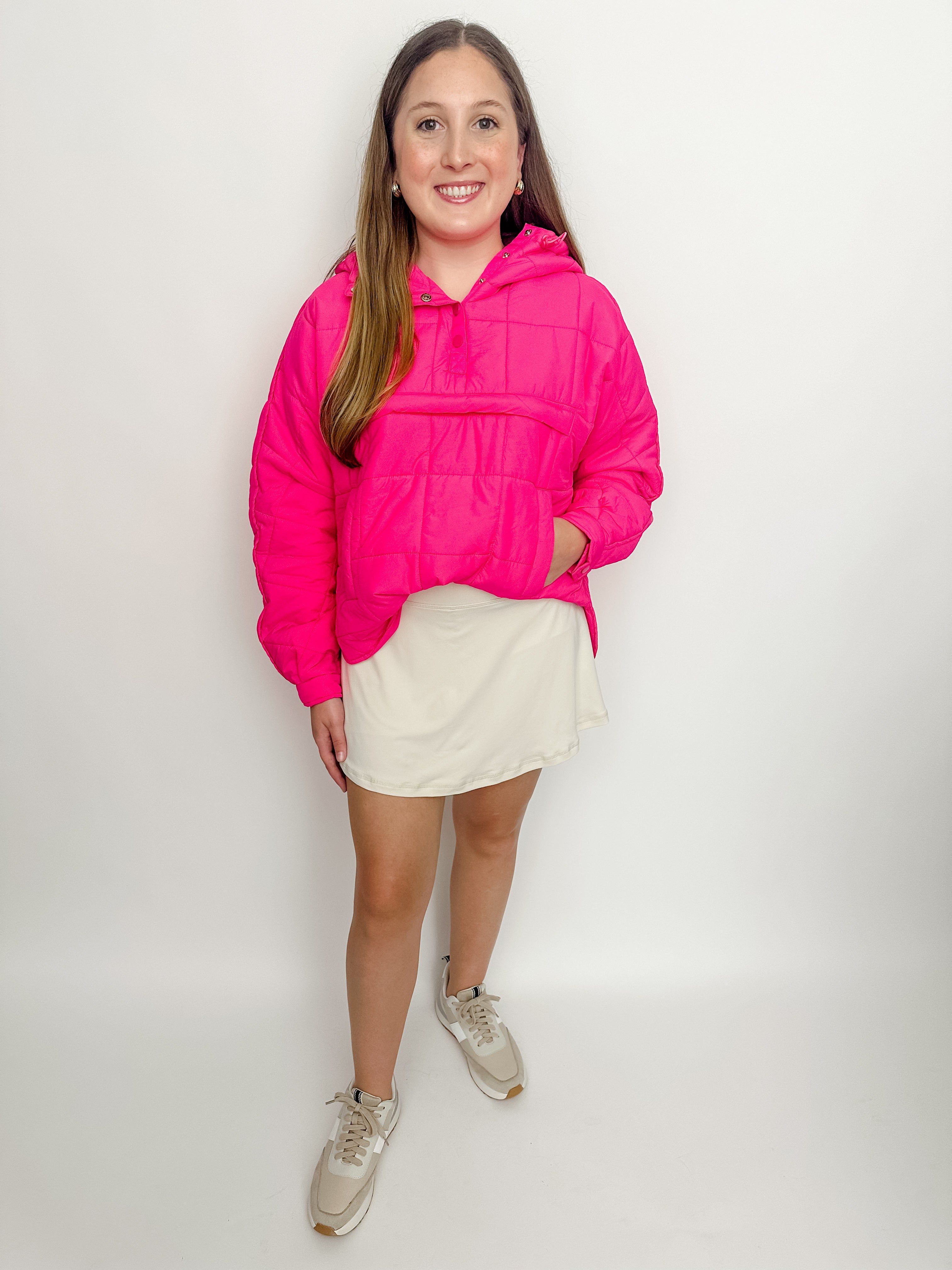 Vail Pullover Puffer Hoodie sold by Mimosa product image thumbnail 2