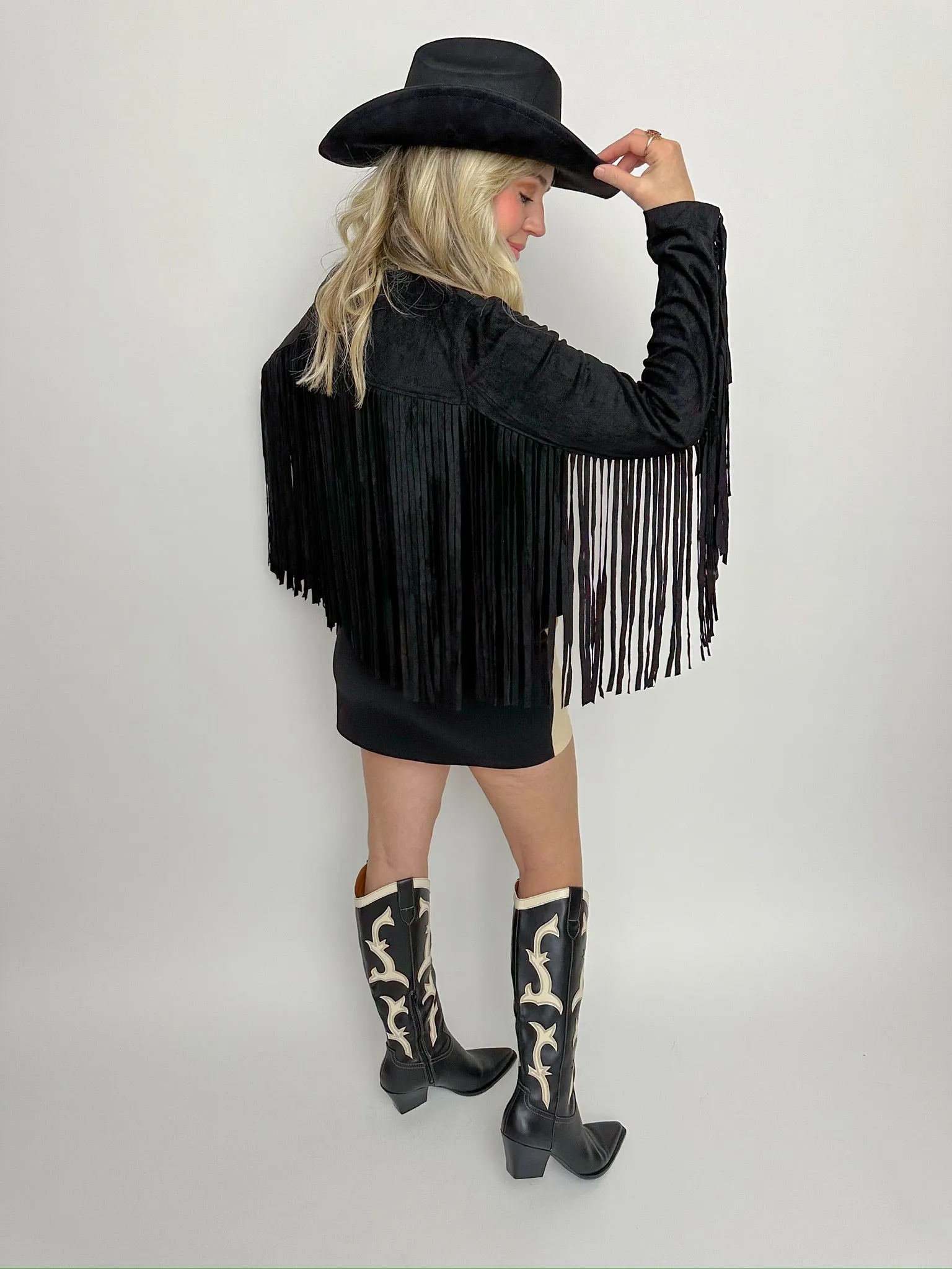 Cowgirl Swing Fringe Jacket sold by Mimosa product image thumbnail 5