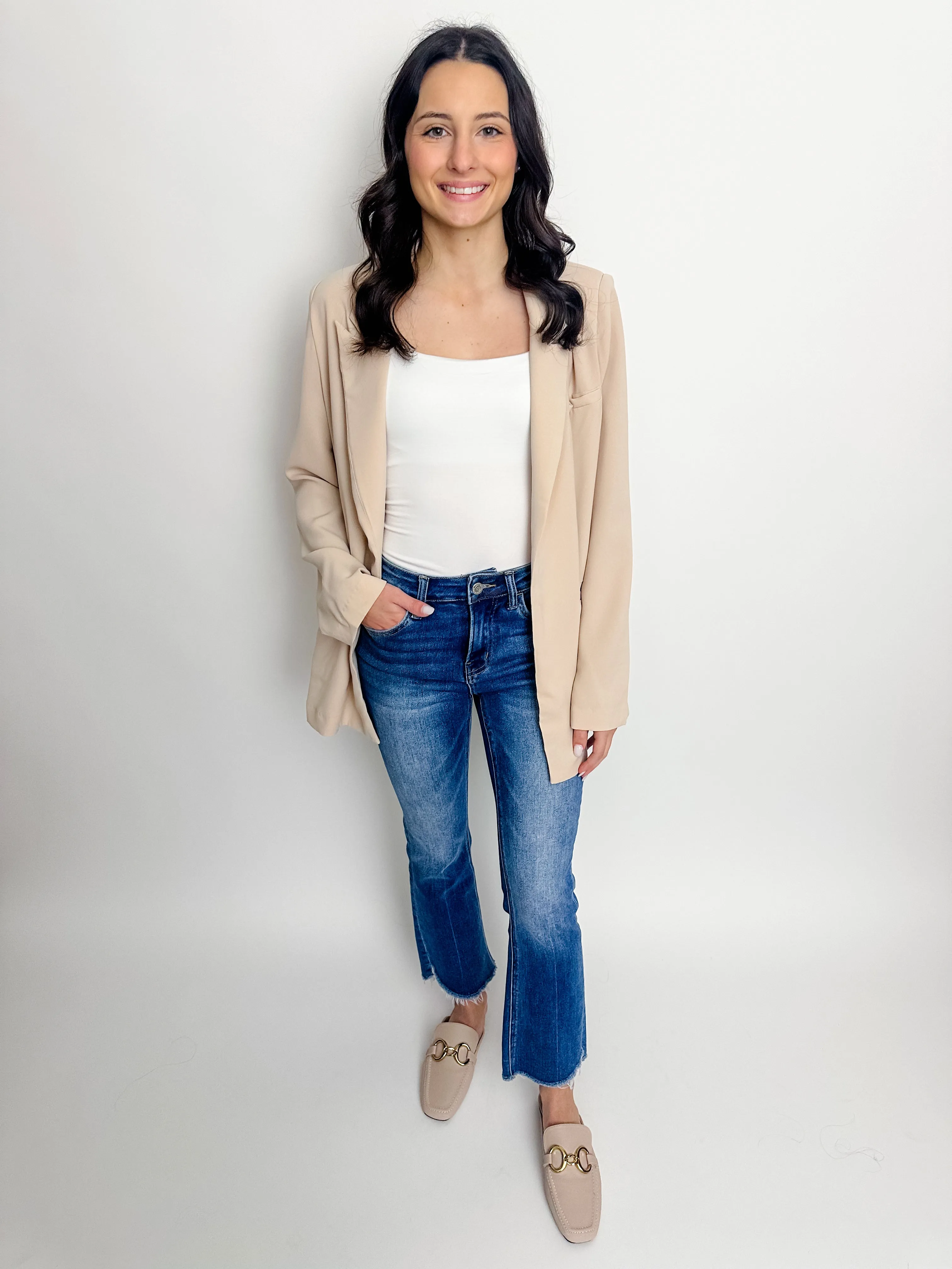 High Rise Kick Flare Encouragingly sold by Mimosa product image thumbnail 2