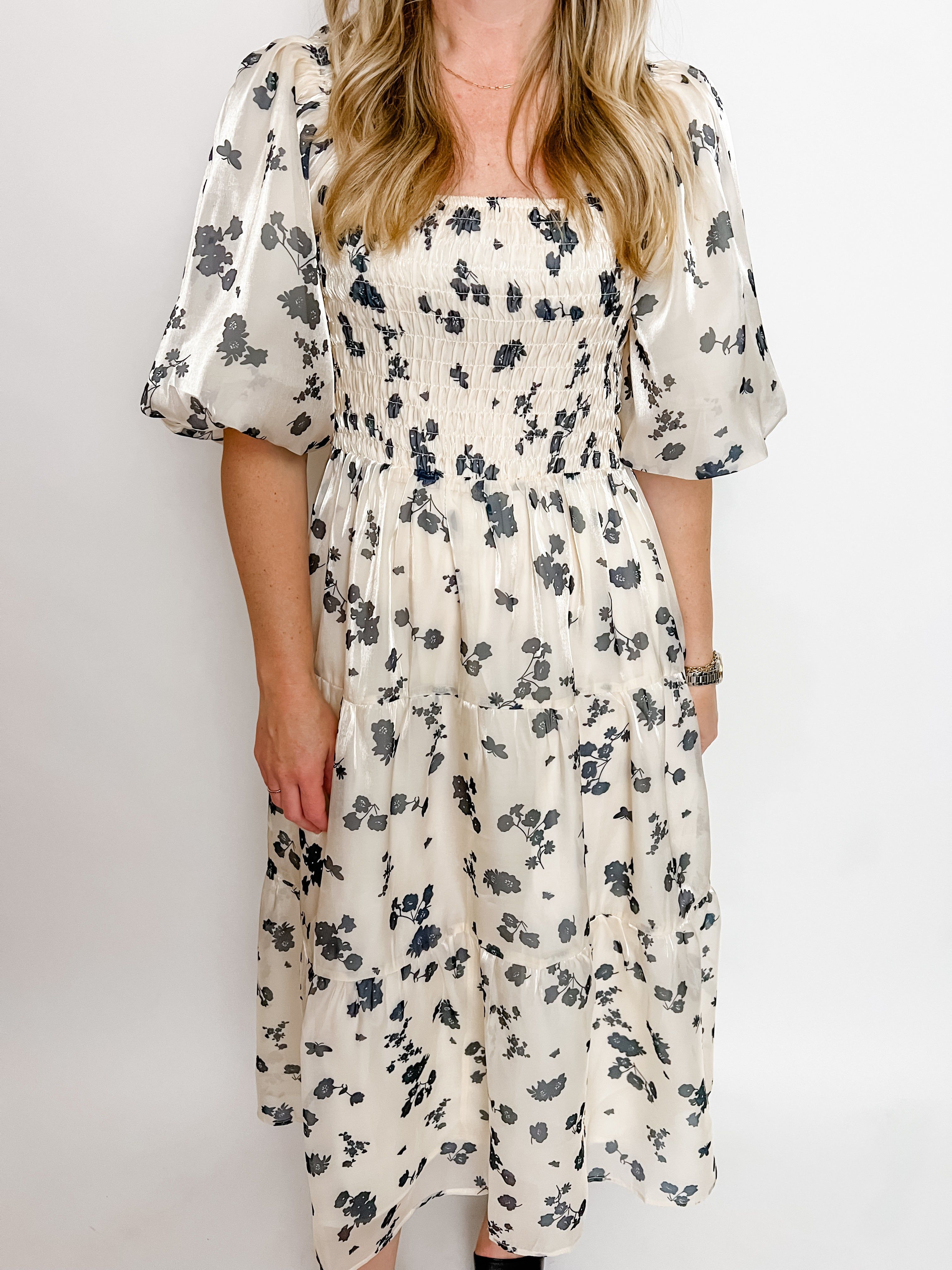 Aria Organza Midi Dress sold by Mimosa product image thumbnail 2