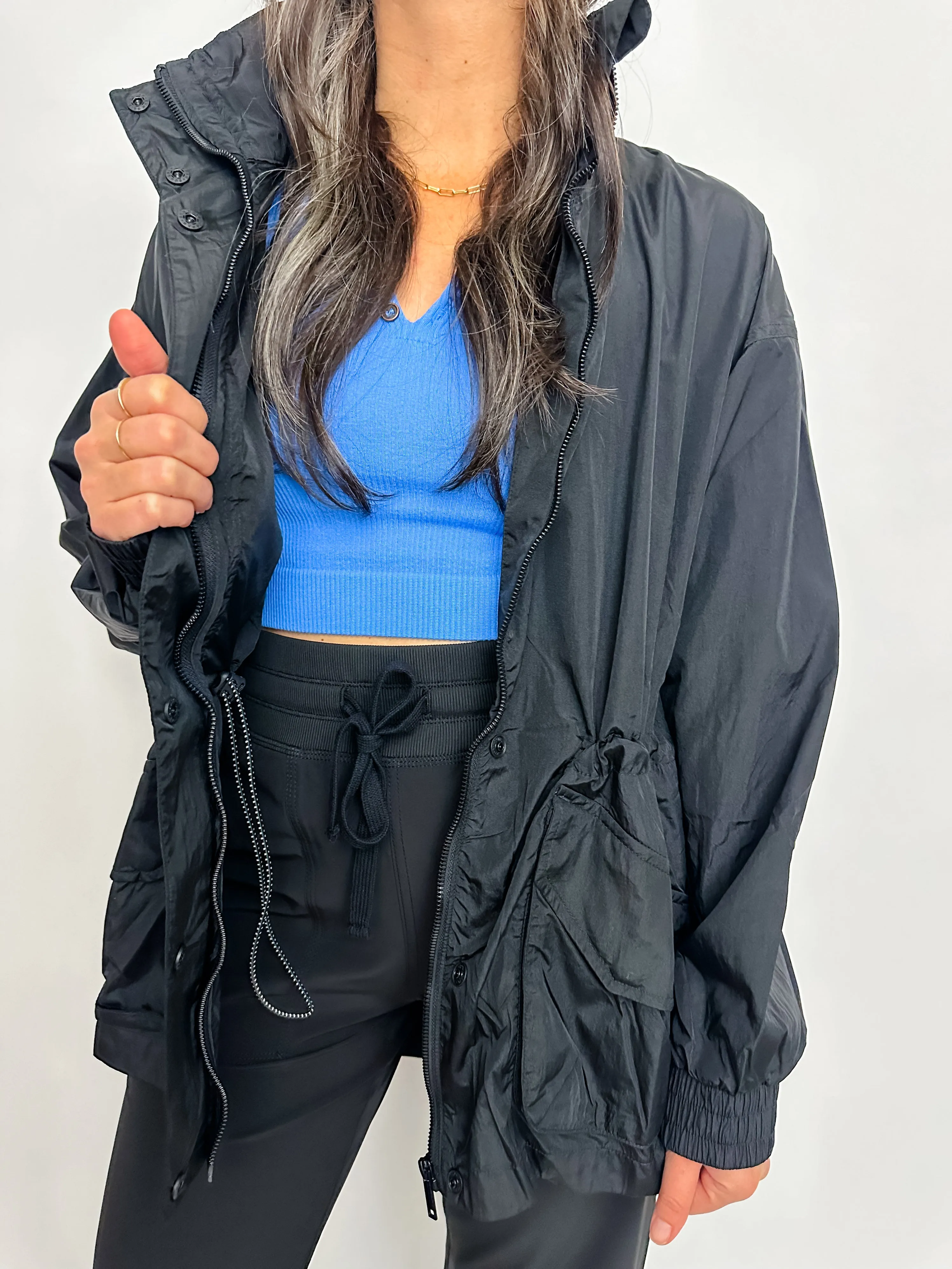 Parachute Zip Up Jacket sold by Mimosa product image thumbnail 2