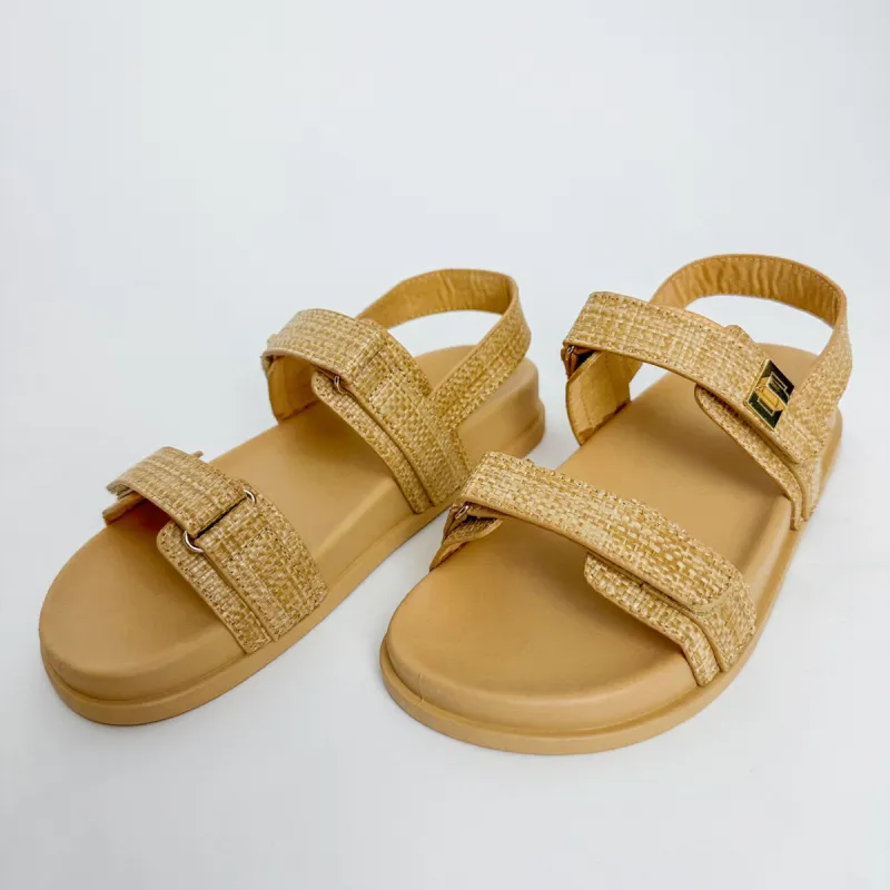 Conquer Raffia Sandal sold by Mimosa
