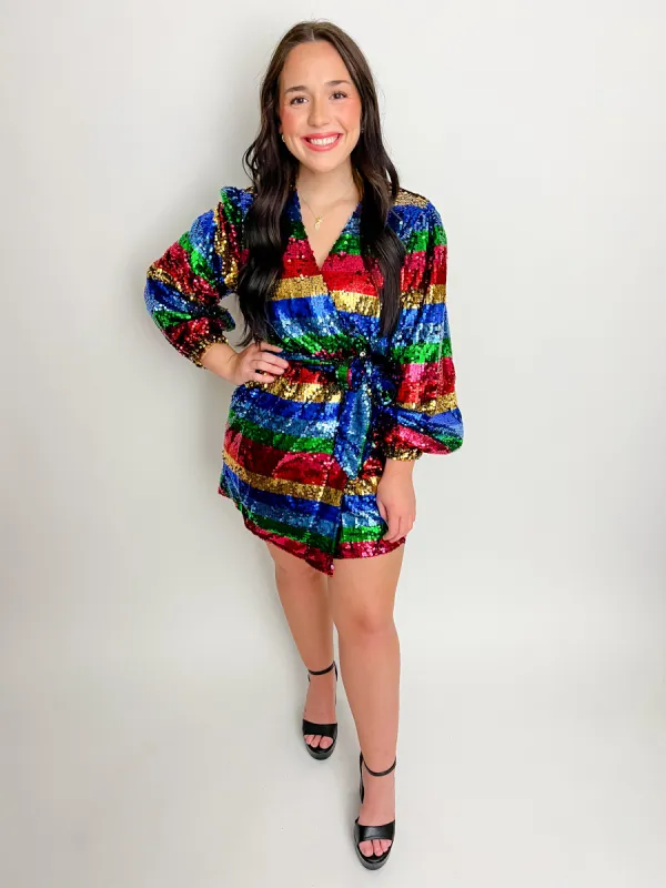Adeline Sequin Dress Prism sold by Mimosa
