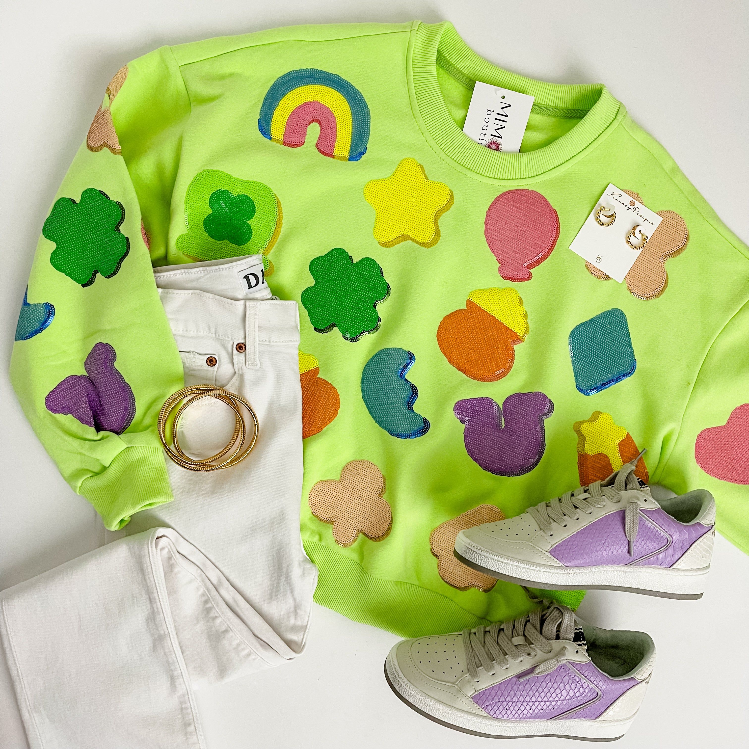 Lucky Charm Icon Sweatshirt sold by Mimosa