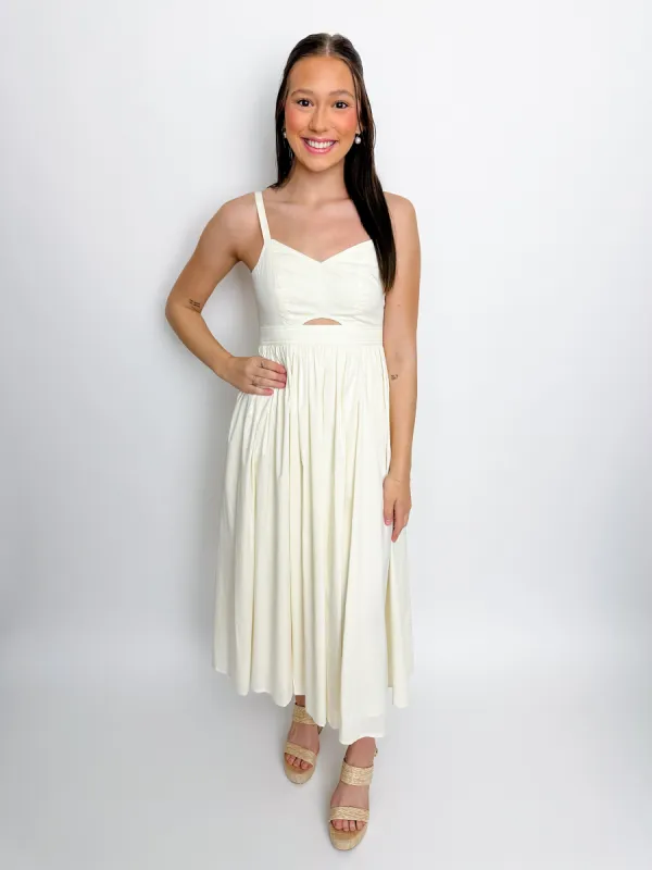 Shades On Cutout Midi Dress sold by Mimosa