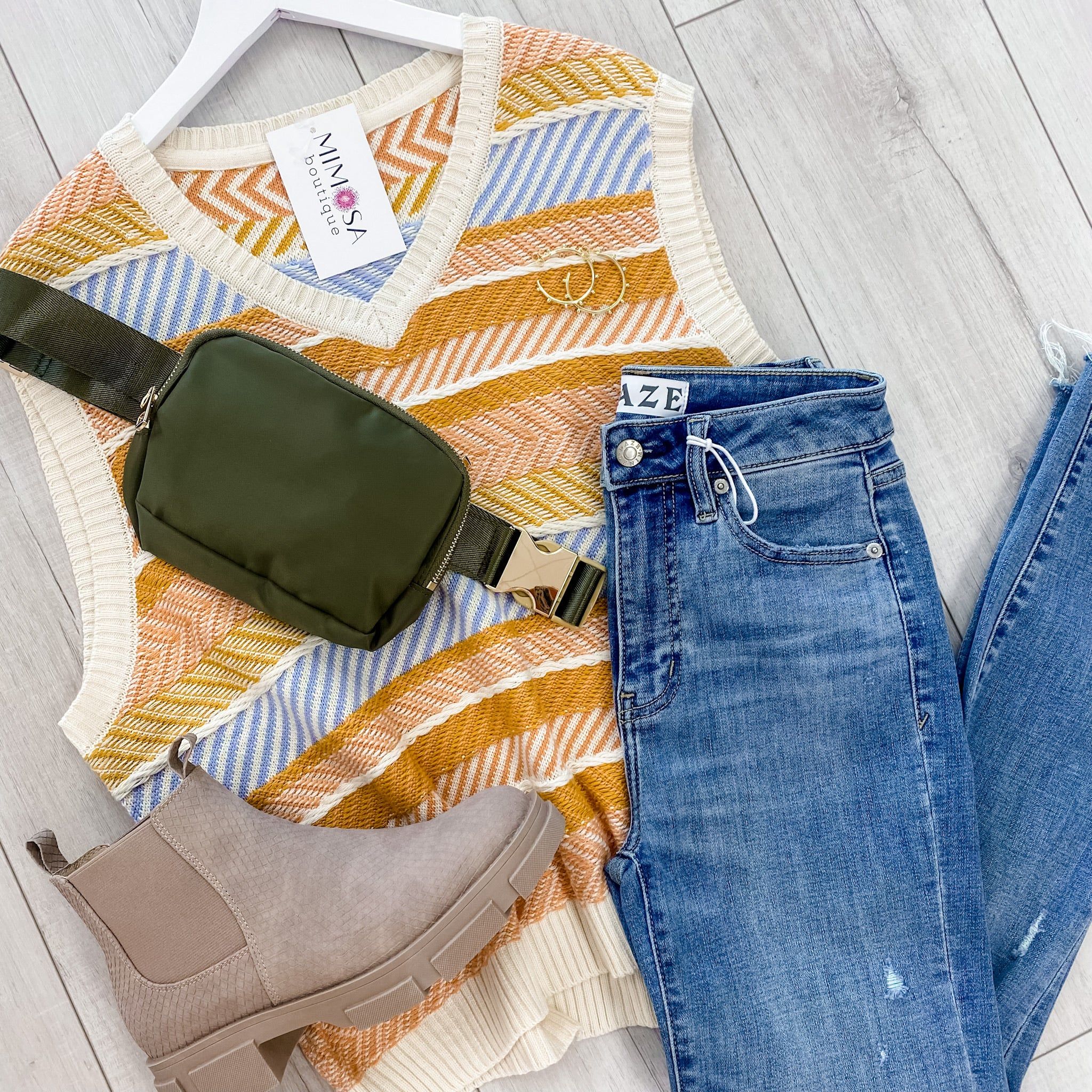 On the Go Belt Bag sold by Mimosa