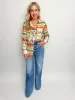 Maldives Printed Button Up Blouse sold by Mimosa