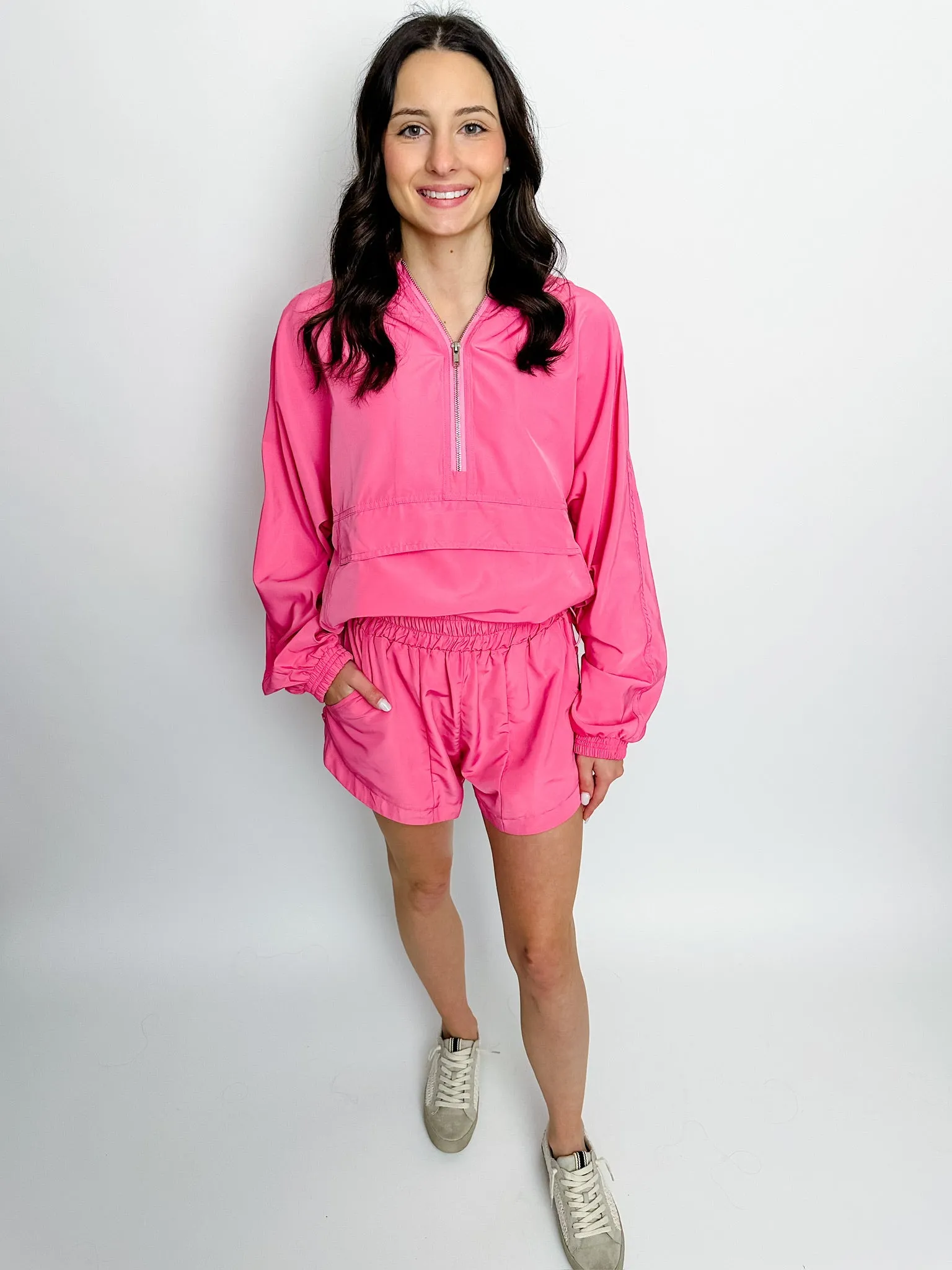 Half Zip Active Hoodie Top sold by Mimosa product image thumbnail 4