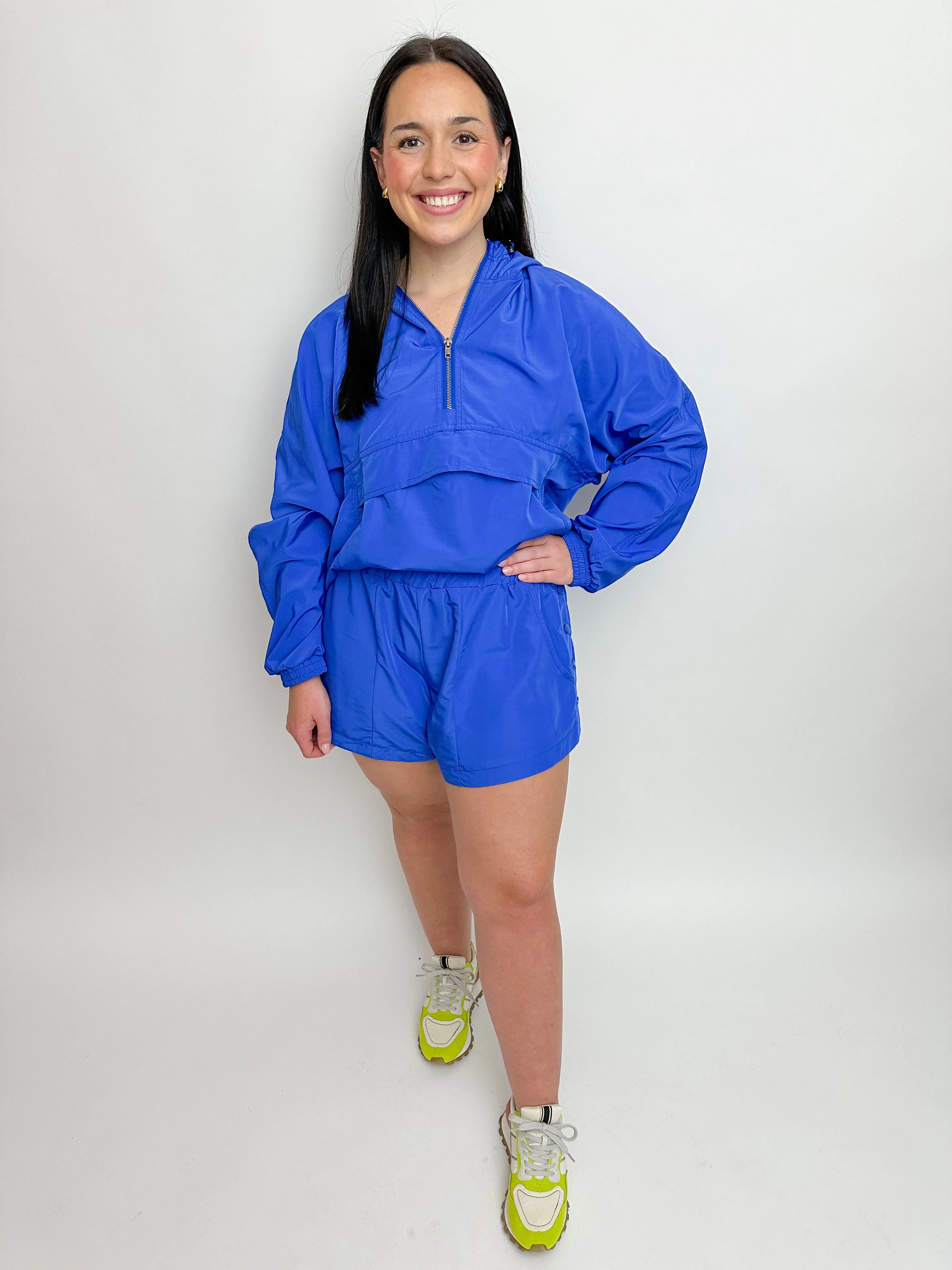 Half Zip Active Hoodie Top sold by Mimosa