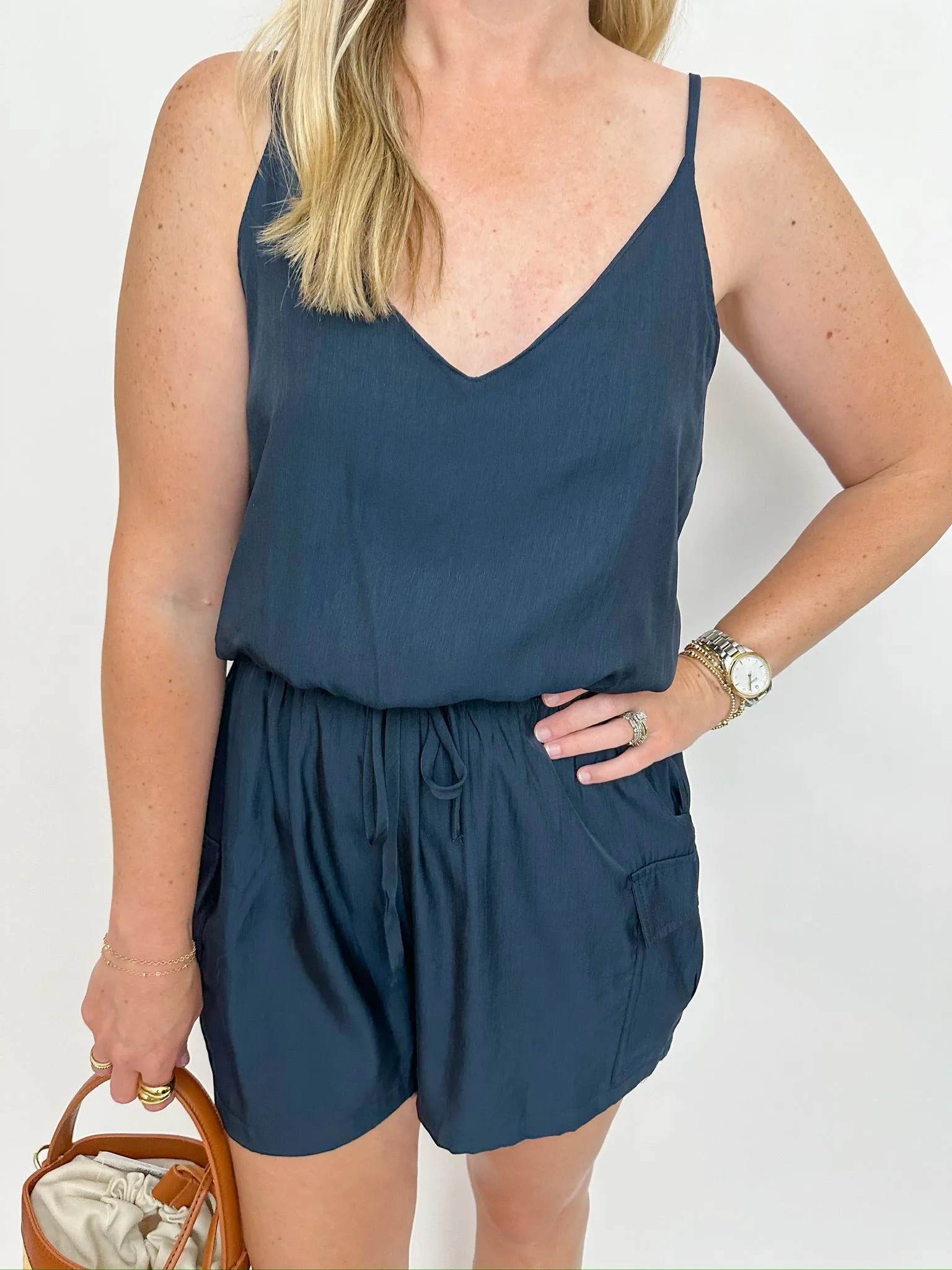 Emersyn Cargo Romper sold by Mimosa product image thumbnail 2