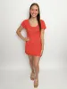 Destination Mini Dress Coral Crochet sold by Mimosa