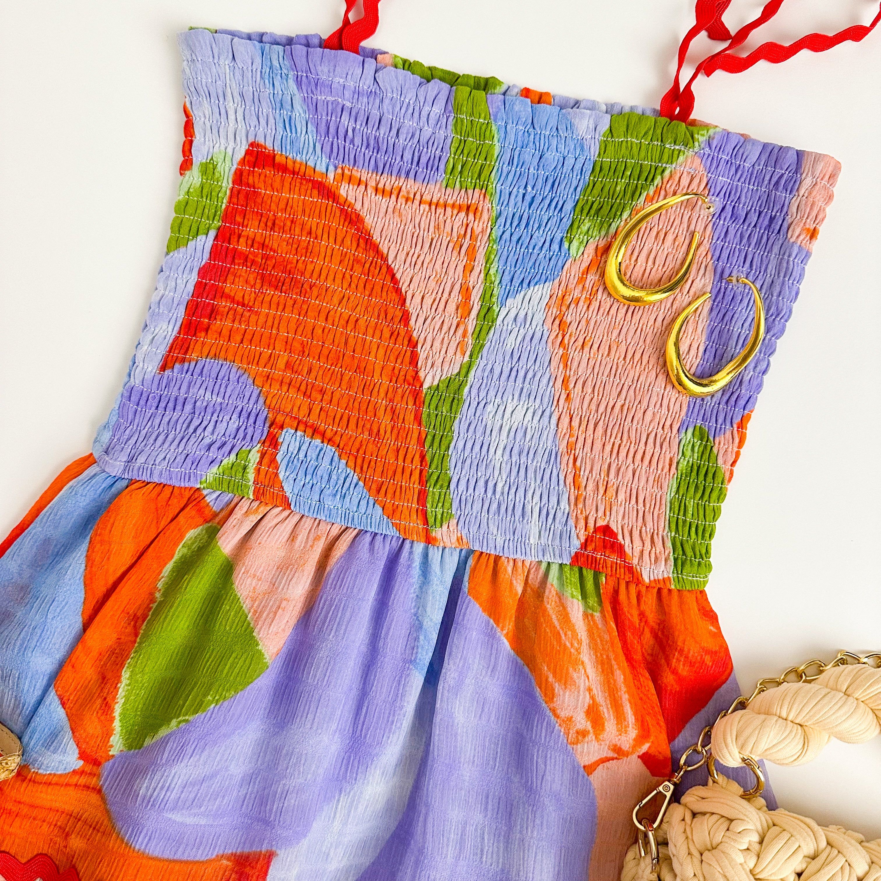 Ella Abstract Mini Dress sold by Mimosa product image thumbnail 2
