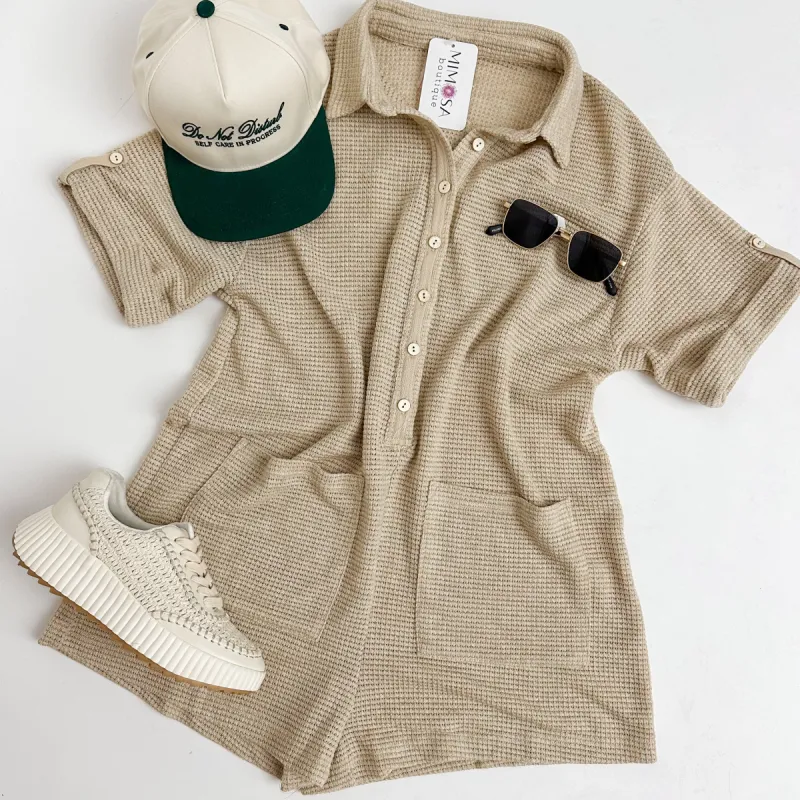 Tuesday Soft Knit Romper sold by Mimosa