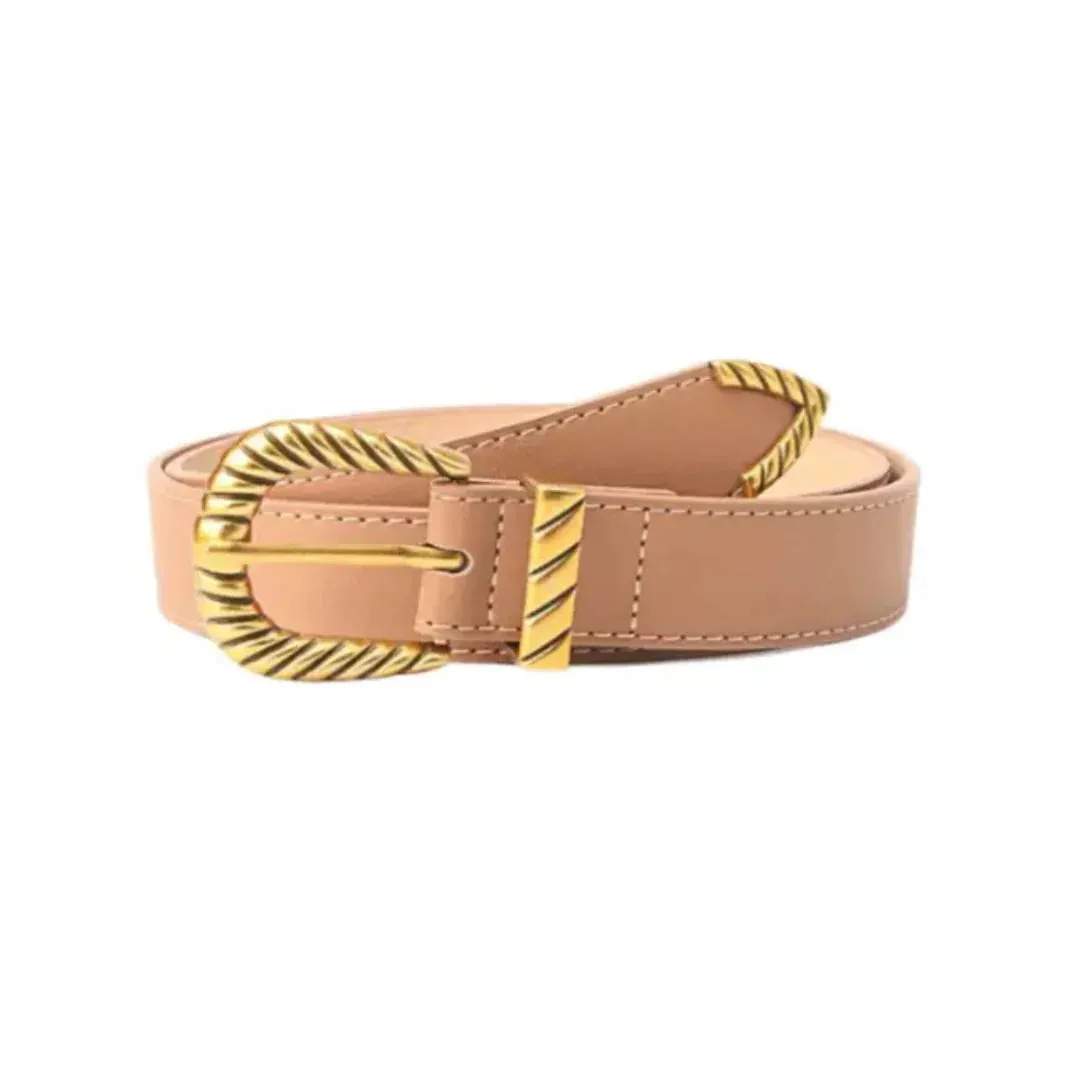AC Rippled Buckle Belt sold by Mimosa