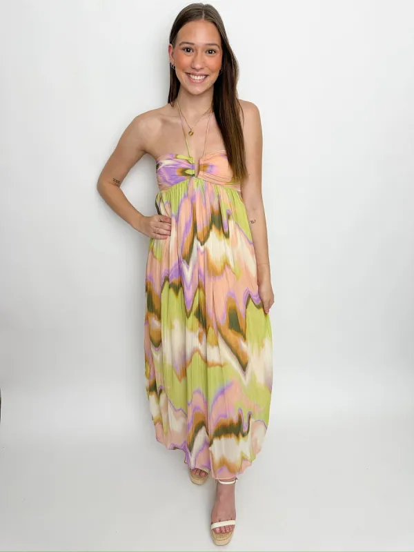 Nolita Halter Maxi Dress sold by Mimosa