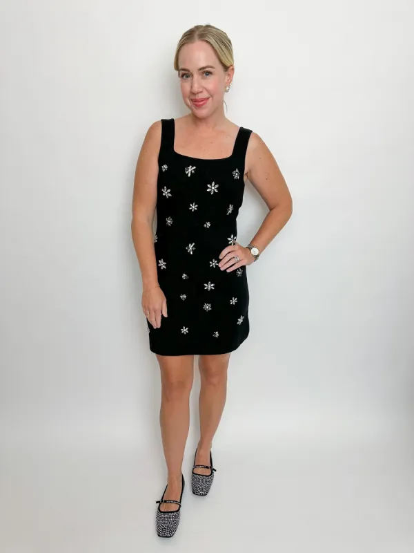Starlight Embellished Mini Dress sold by Mimosa