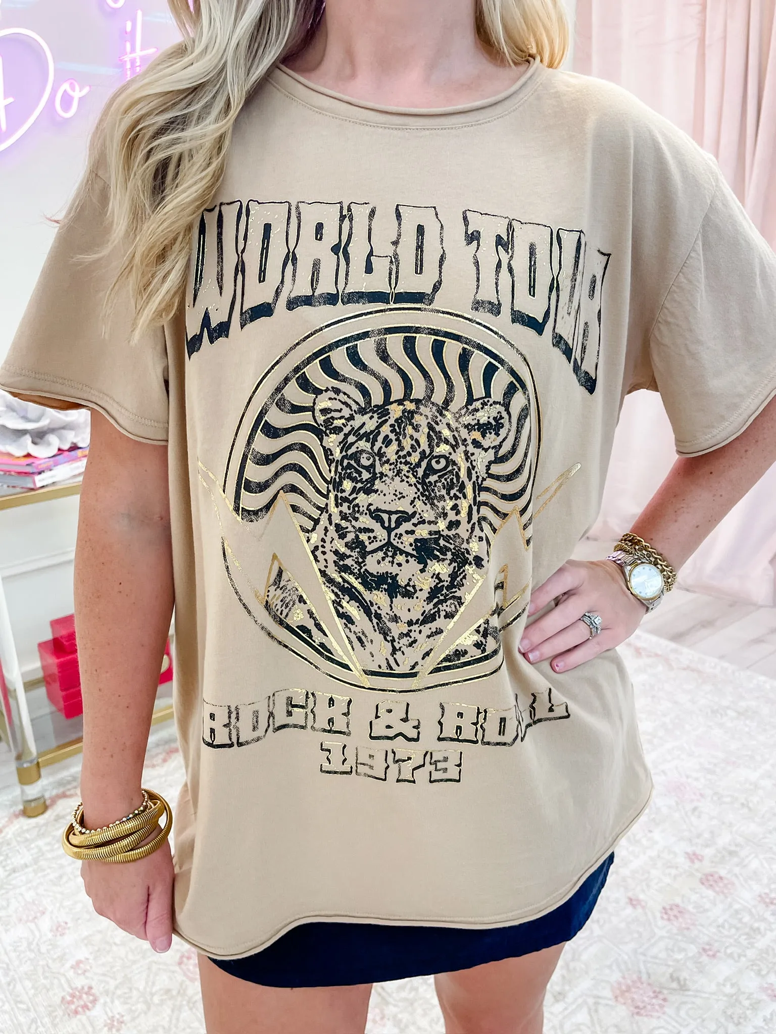 Airport Tee World Tour Graphic sold by Mimosa product image thumbnail 2