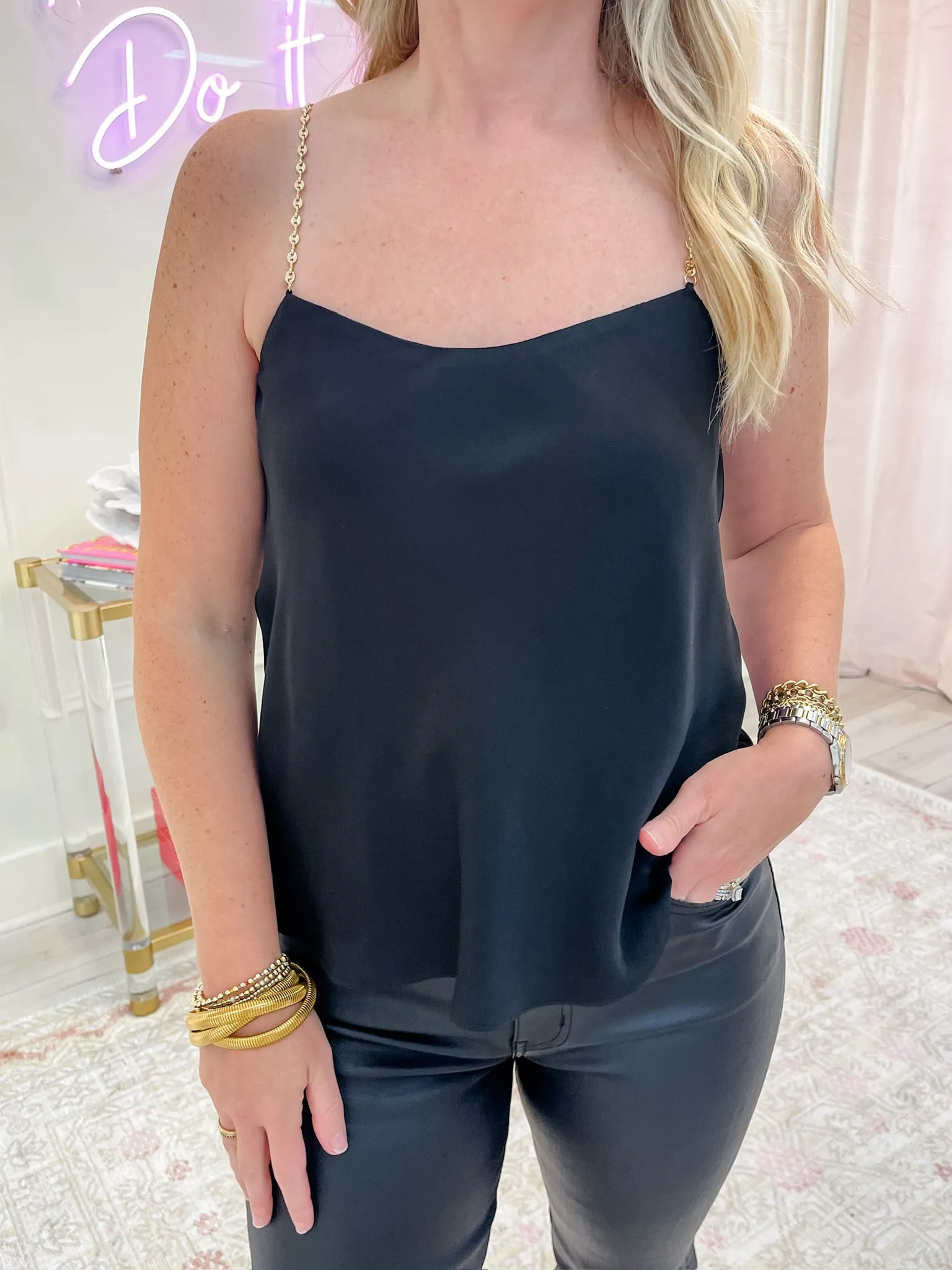 Sophia Chain Cami Top sold by Mimosa product image thumbnail 3