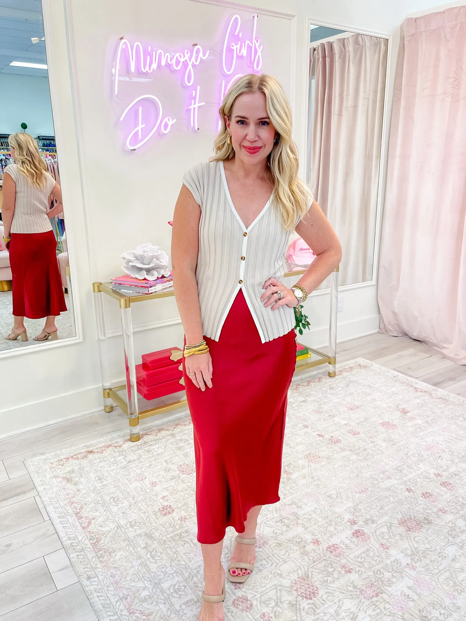 Laura Knit Top sold by Mimosa