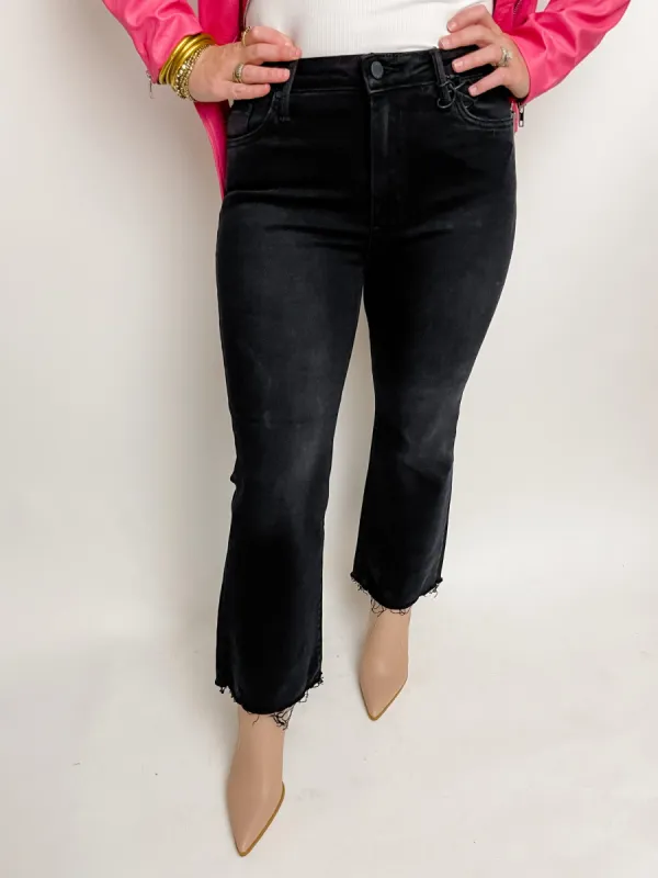 JBD High Rise Crop Flare Black sold by Mimosa