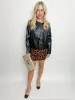 Mayson Snap Leather Jacket sold by Mimosa