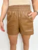 Pull On Leather Short sold by Mimosa