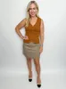 5th Avenue Plaid Mini Skirt sold by Mimosa
