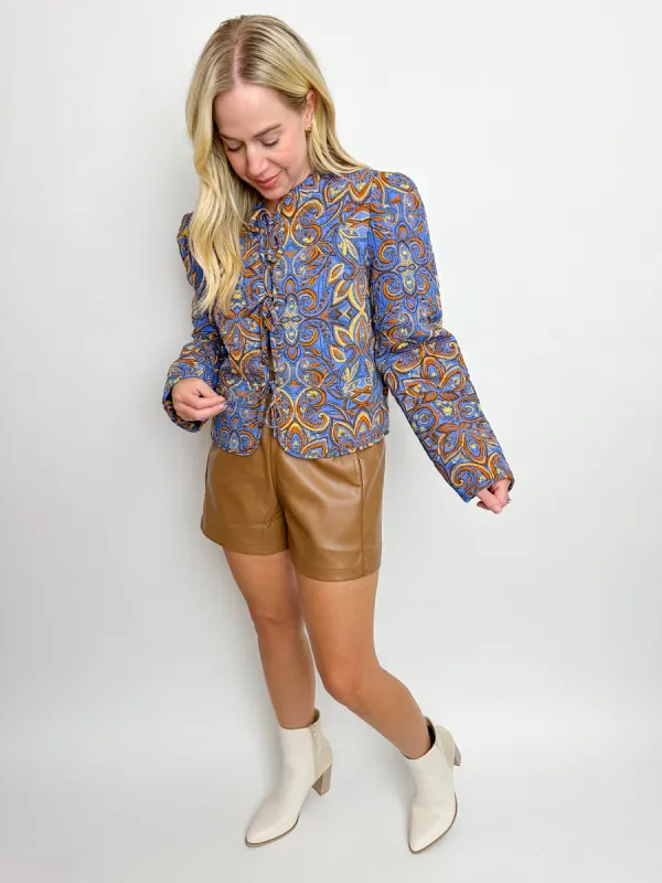 Montana Paisley Quilted Jacket sold by Mimosa