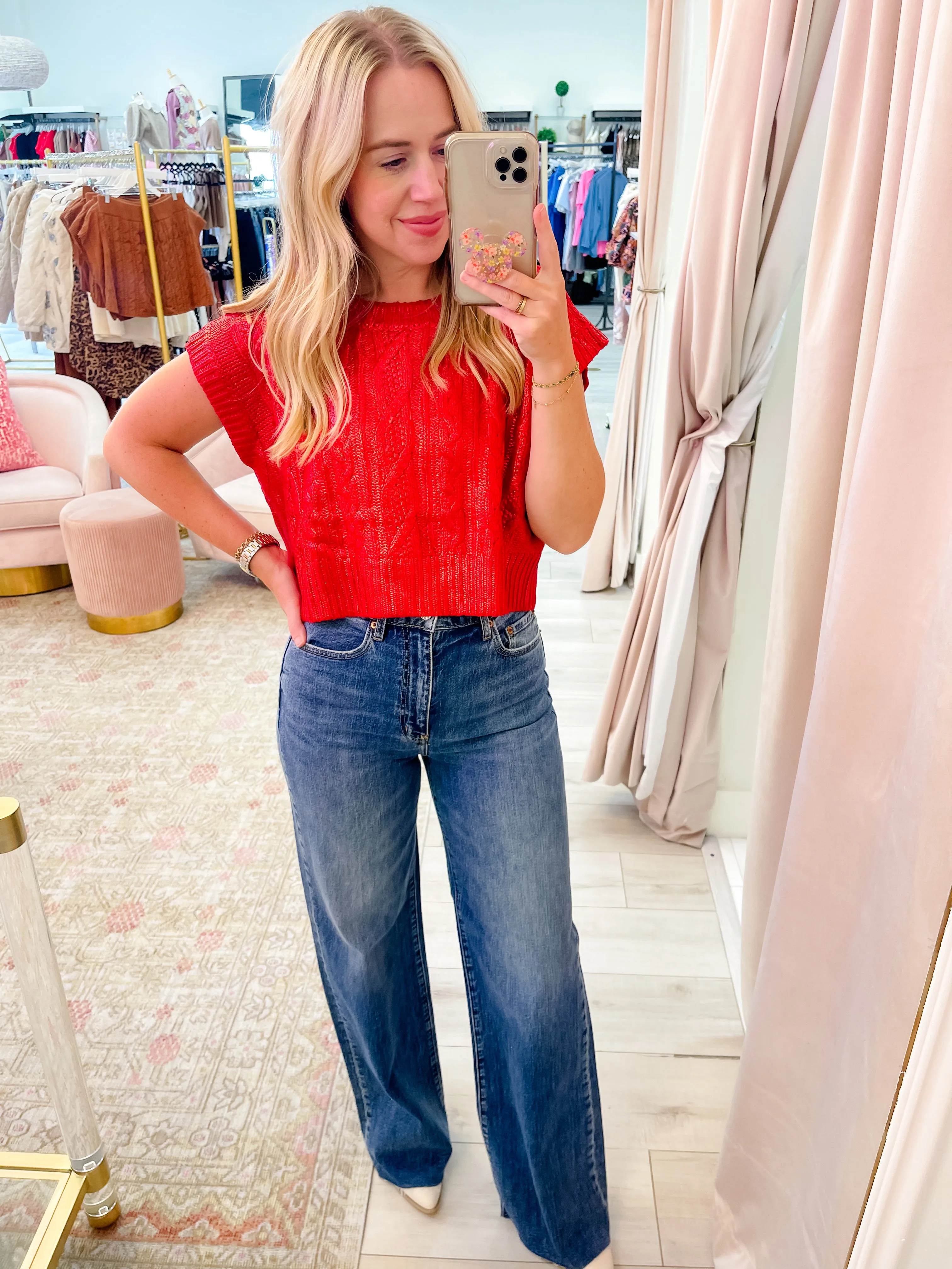 Shine On Metallic Coated Sweater Top sold by Mimosa product image thumbnail 5