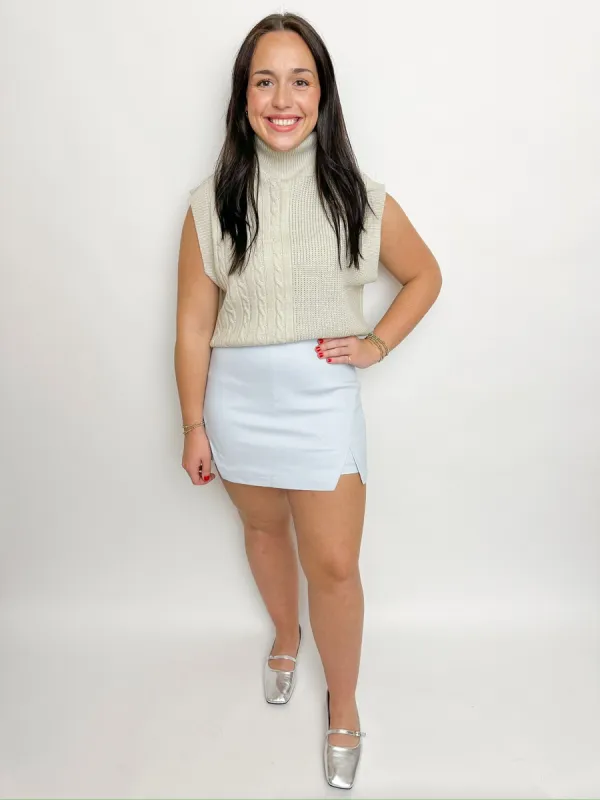 Indecisive Turtleneck Sweater Vest sold by Mimosa