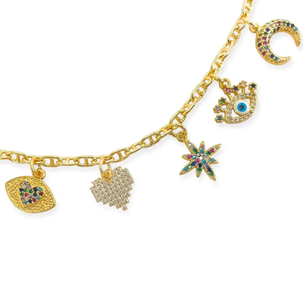 Emmaline Charm Necklace sold by Mimosa product image thumbnail 2