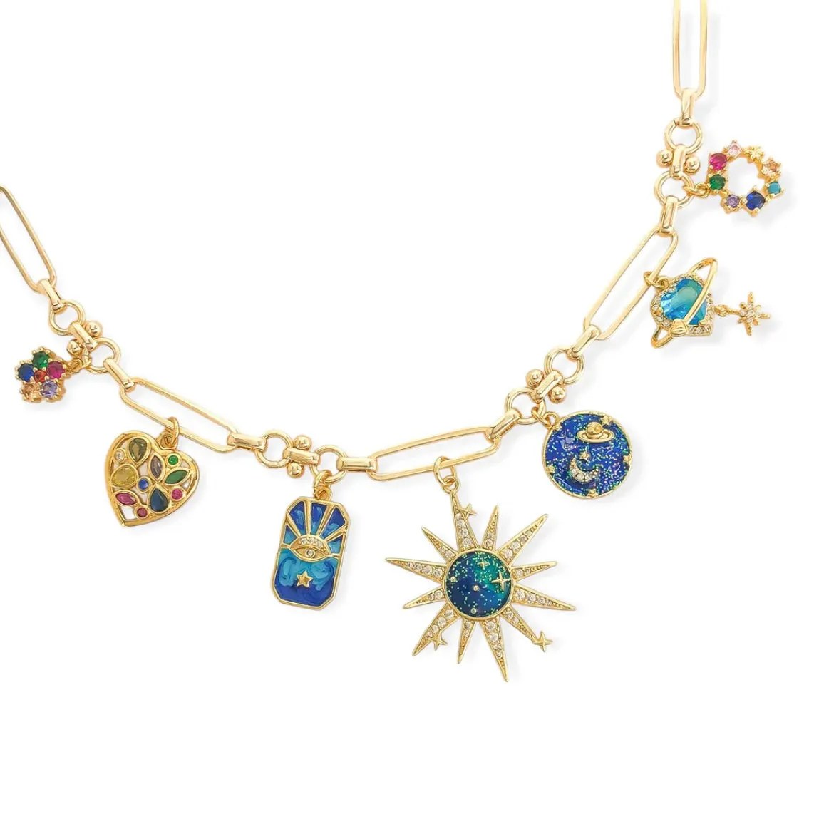 Britton Charm Necklace sold by Mimosa product image thumbnail 3