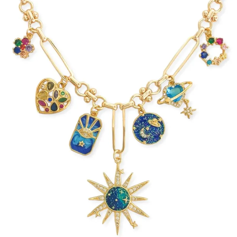 Britton Charm Necklace sold by Mimosa