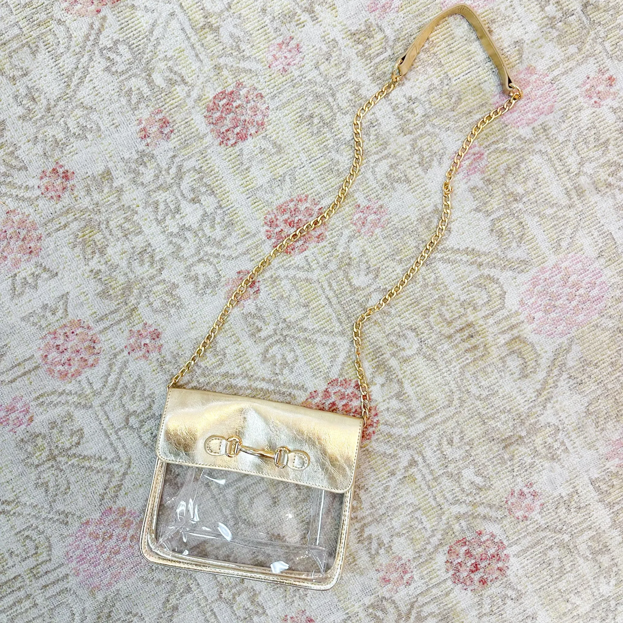 Foldover Clear Purse sold by Mimosa product image thumbnail 2