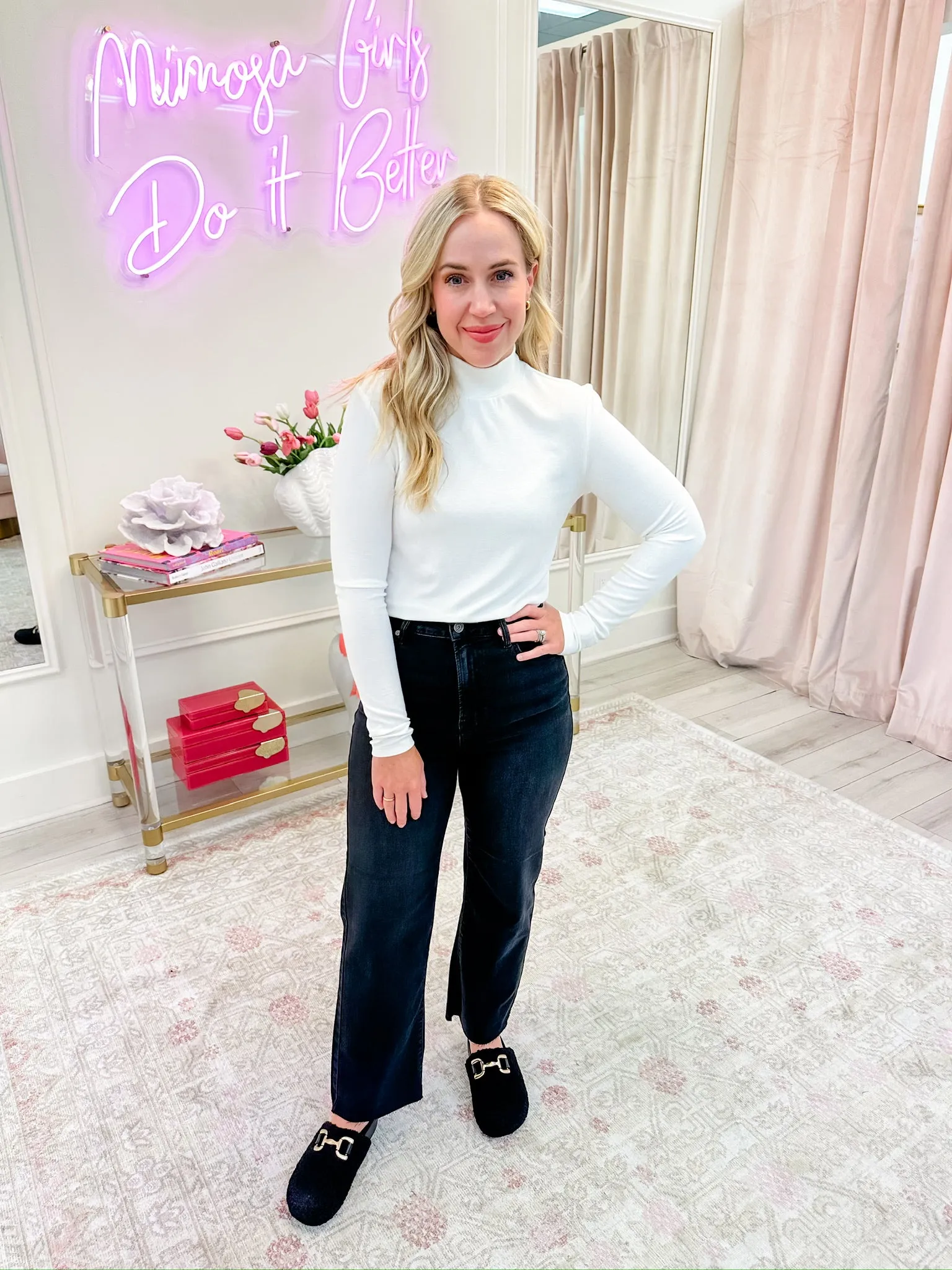 Micro Rib Knit Undersweater sold by Mimosa product image thumbnail 3