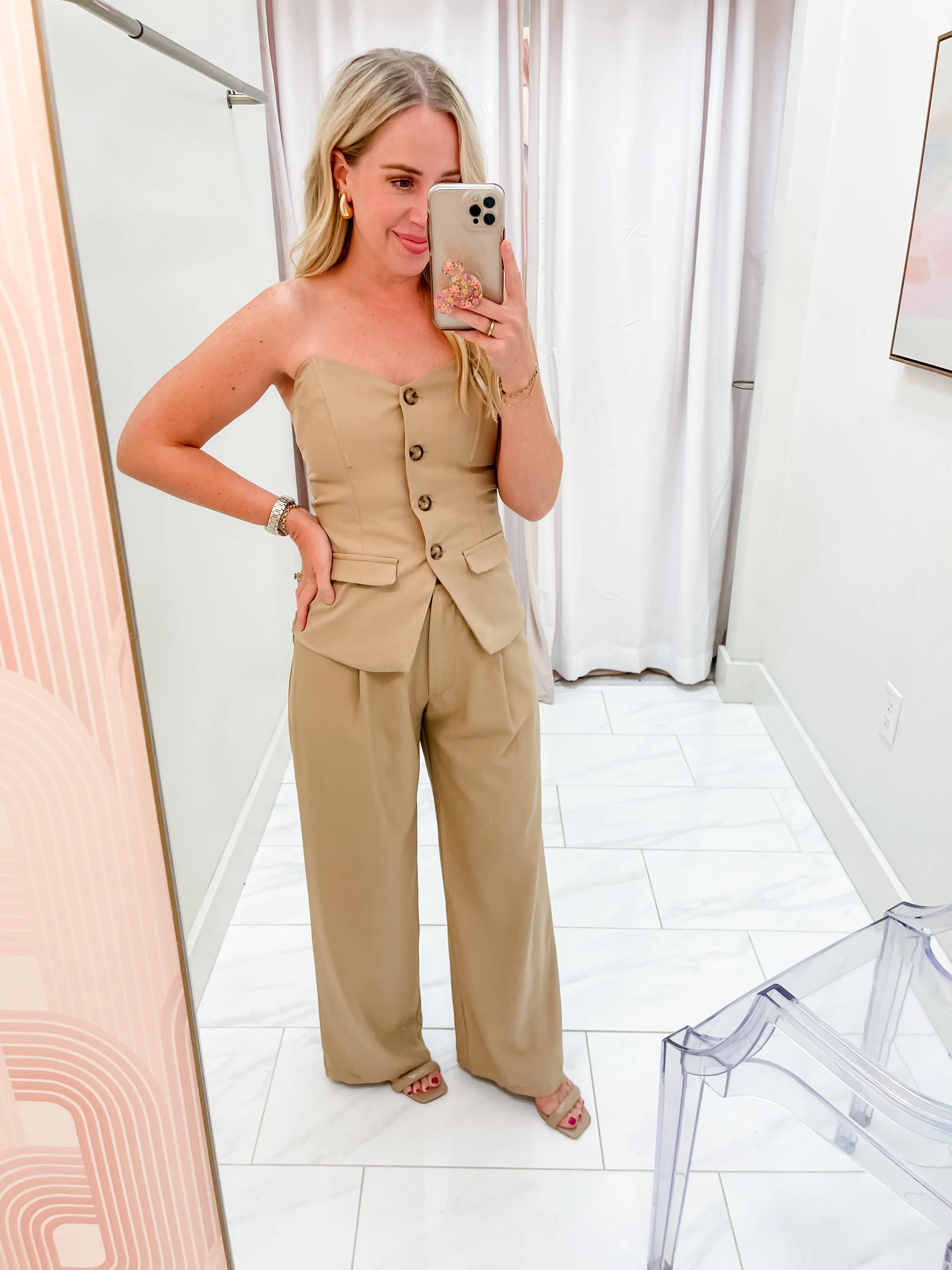 Chels Wide Leg Pant sold by Mimosa product image thumbnail 3