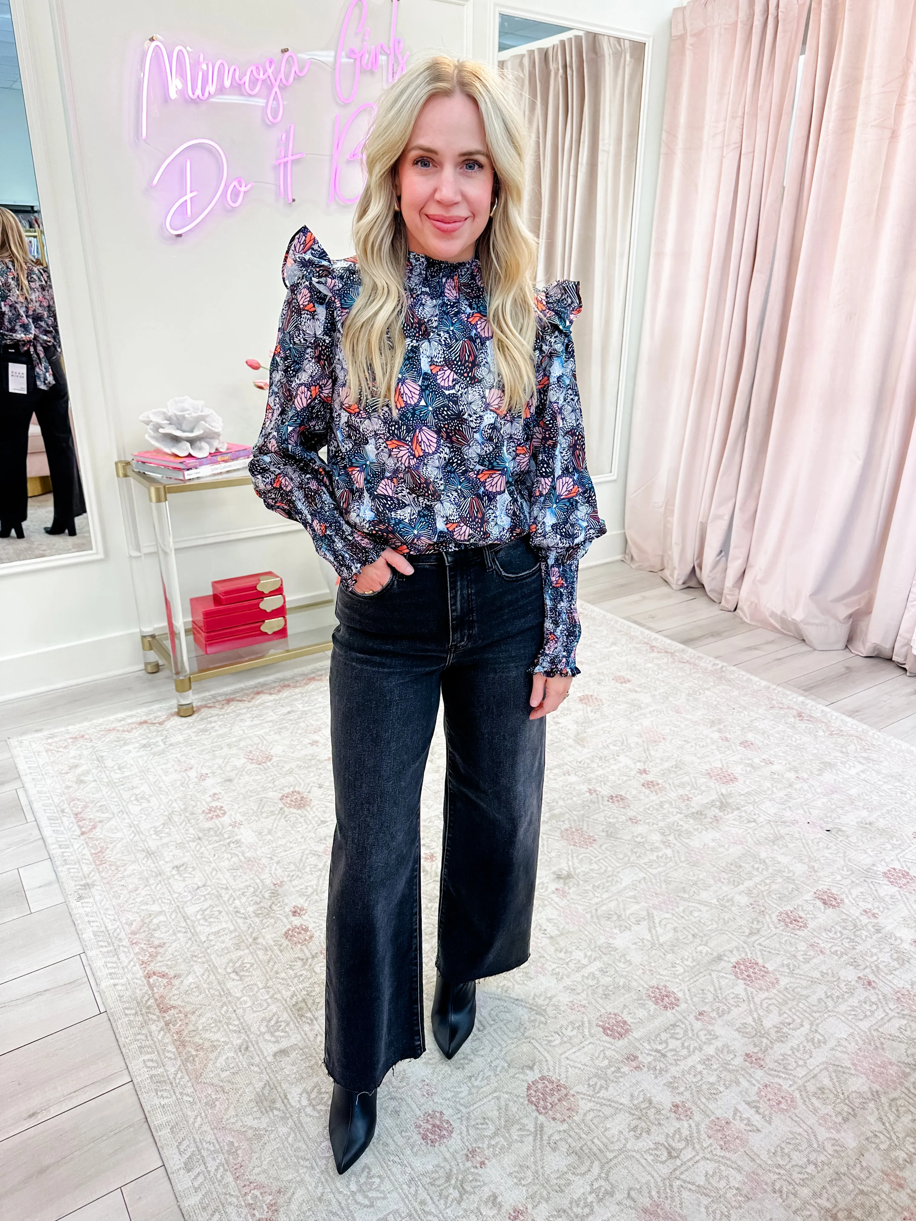 Pleaser Wide Leg Jean Twilight sold by Mimosa product image thumbnail 2