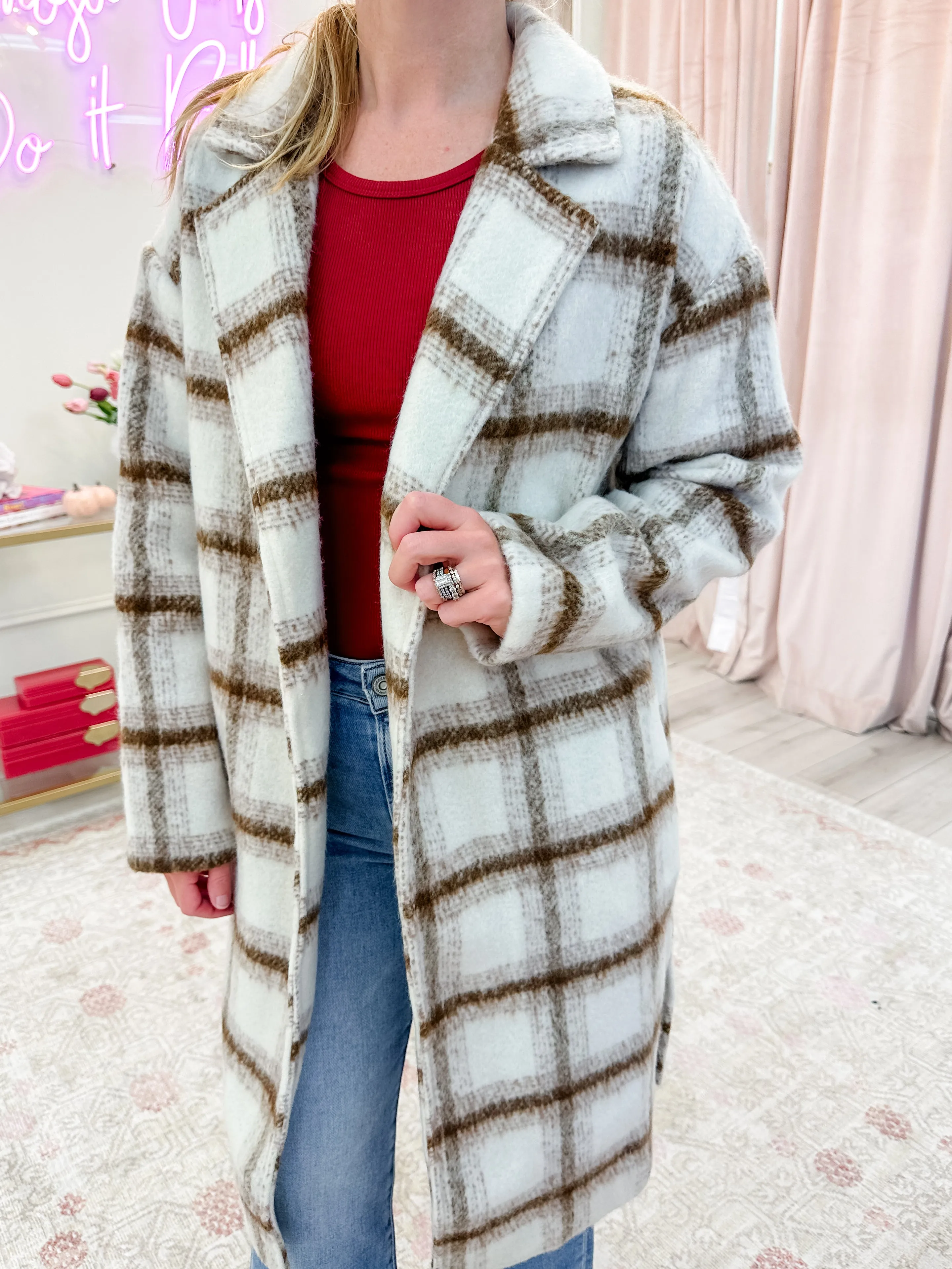 Emily Long Open Front Coat sold by Mimosa product image thumbnail 2