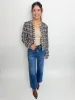 Agatha Plaid Tweed Jacket sold by Mimosa