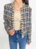 Agatha Plaid Tweed Jacket sold by Mimosa