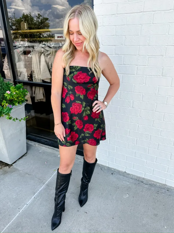Taylor Tube Mini Dress Send Me Roses sold by Mimosa