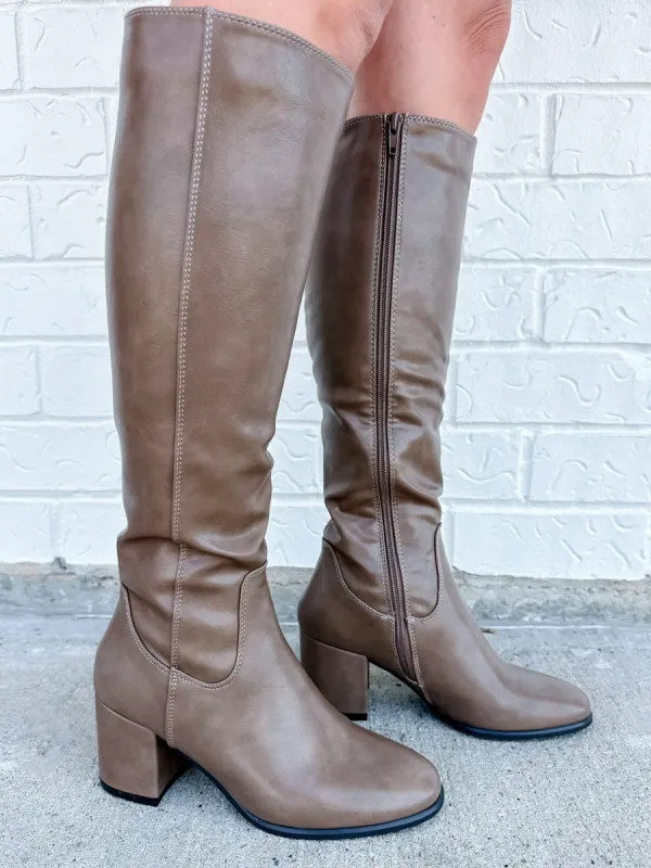 Heartbeat Crinkle Tall Boot sold by Mimosa