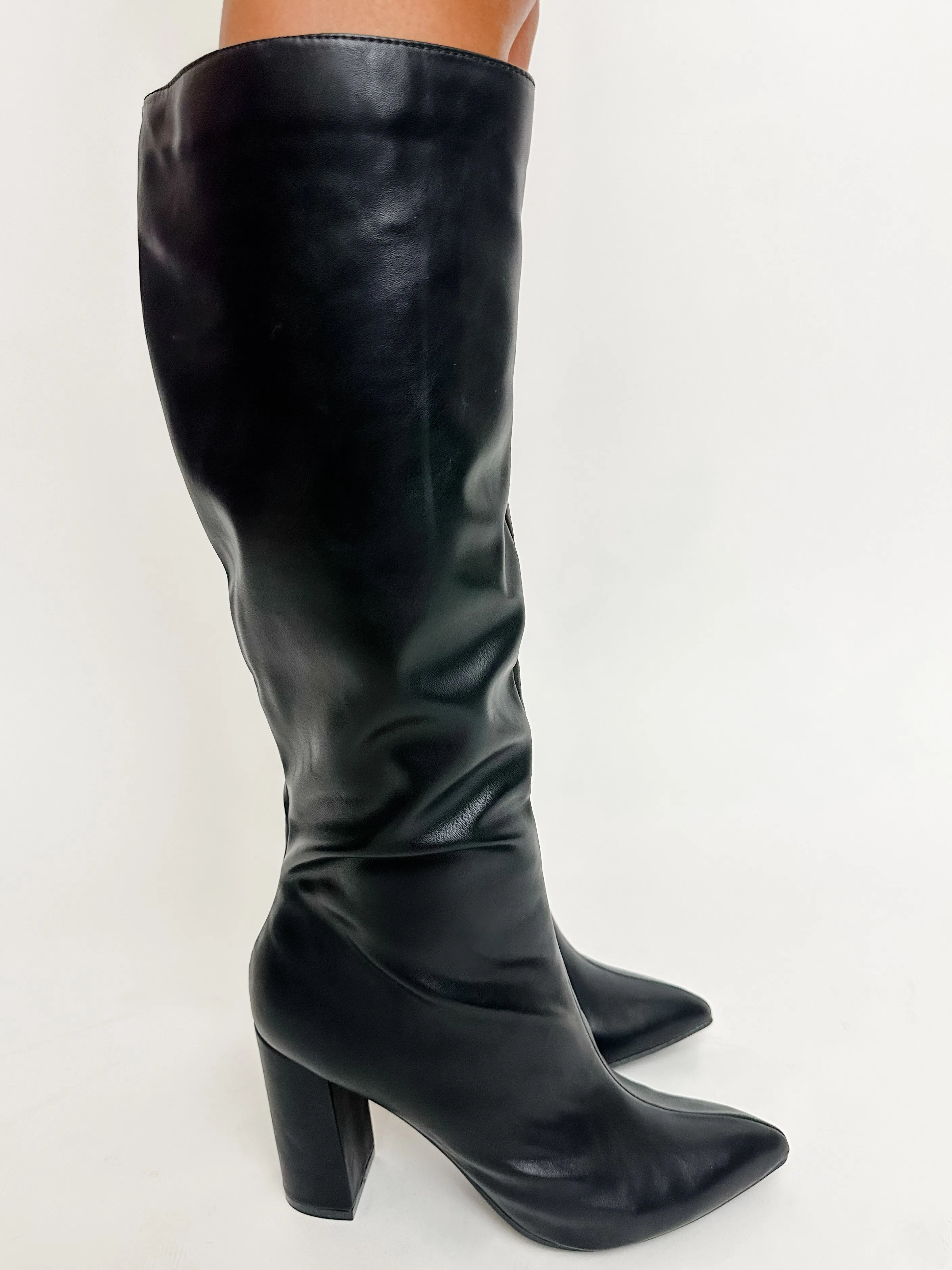 Bellfleur Pointed Tall Boot sold by Mimosa