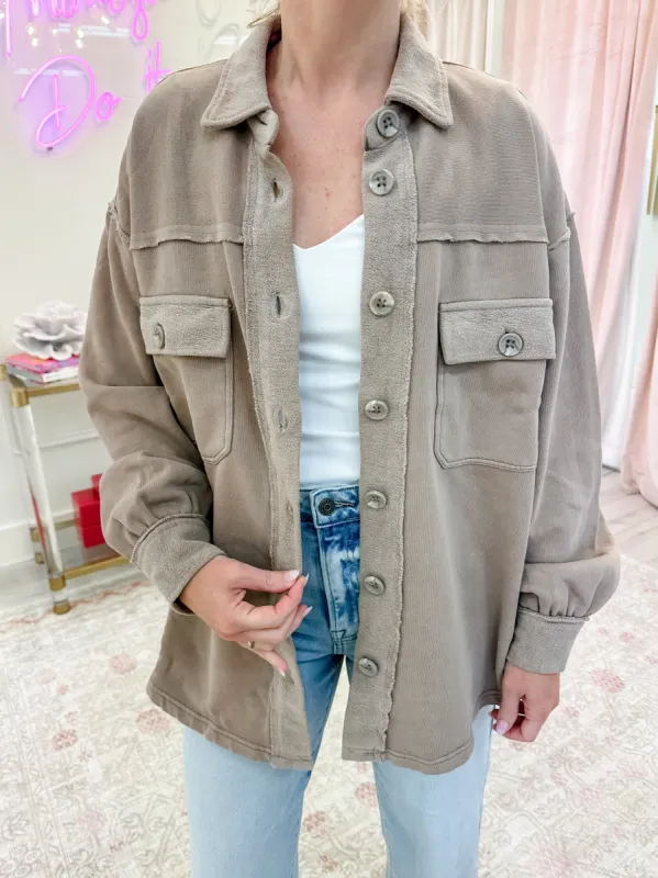 ZS Abbott Longline Jacket sold by Mimosa