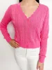 Pointelle Hearts Cardigan sold by Mimosa