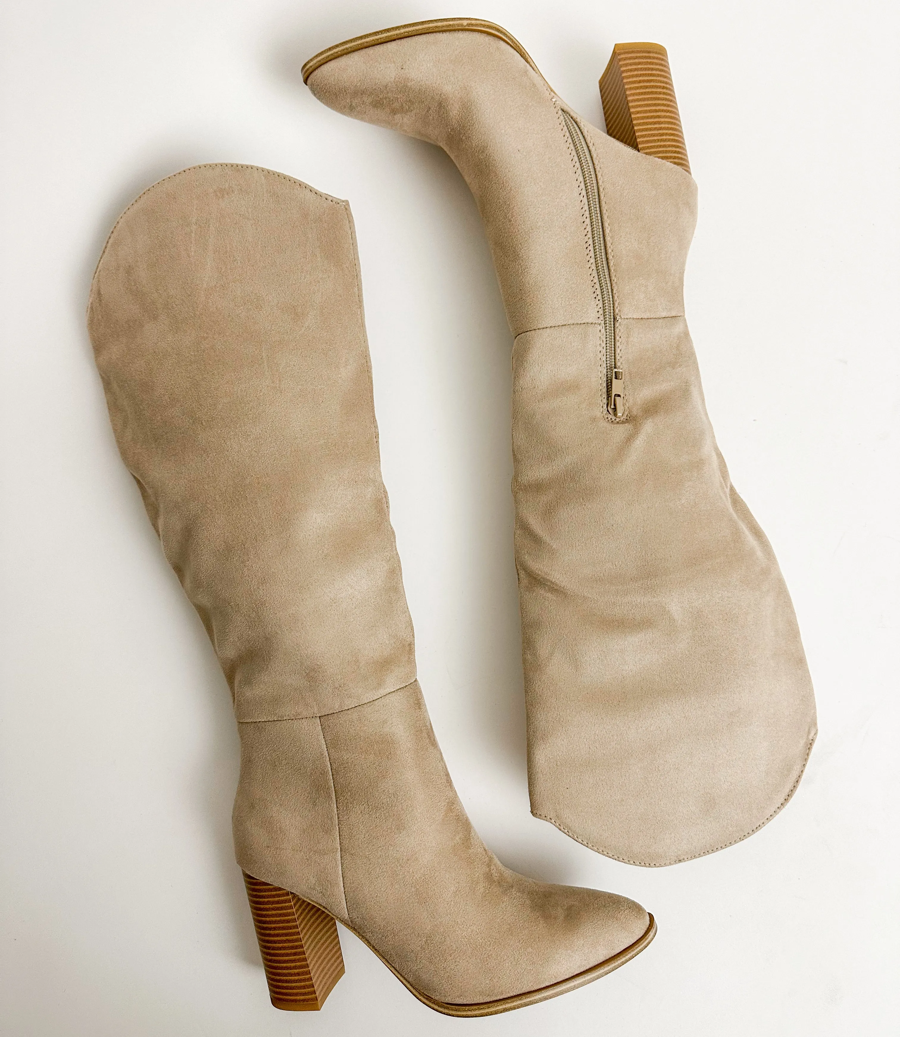Fallal Suede Heeled Boot sold by Mimosa product image thumbnail 2