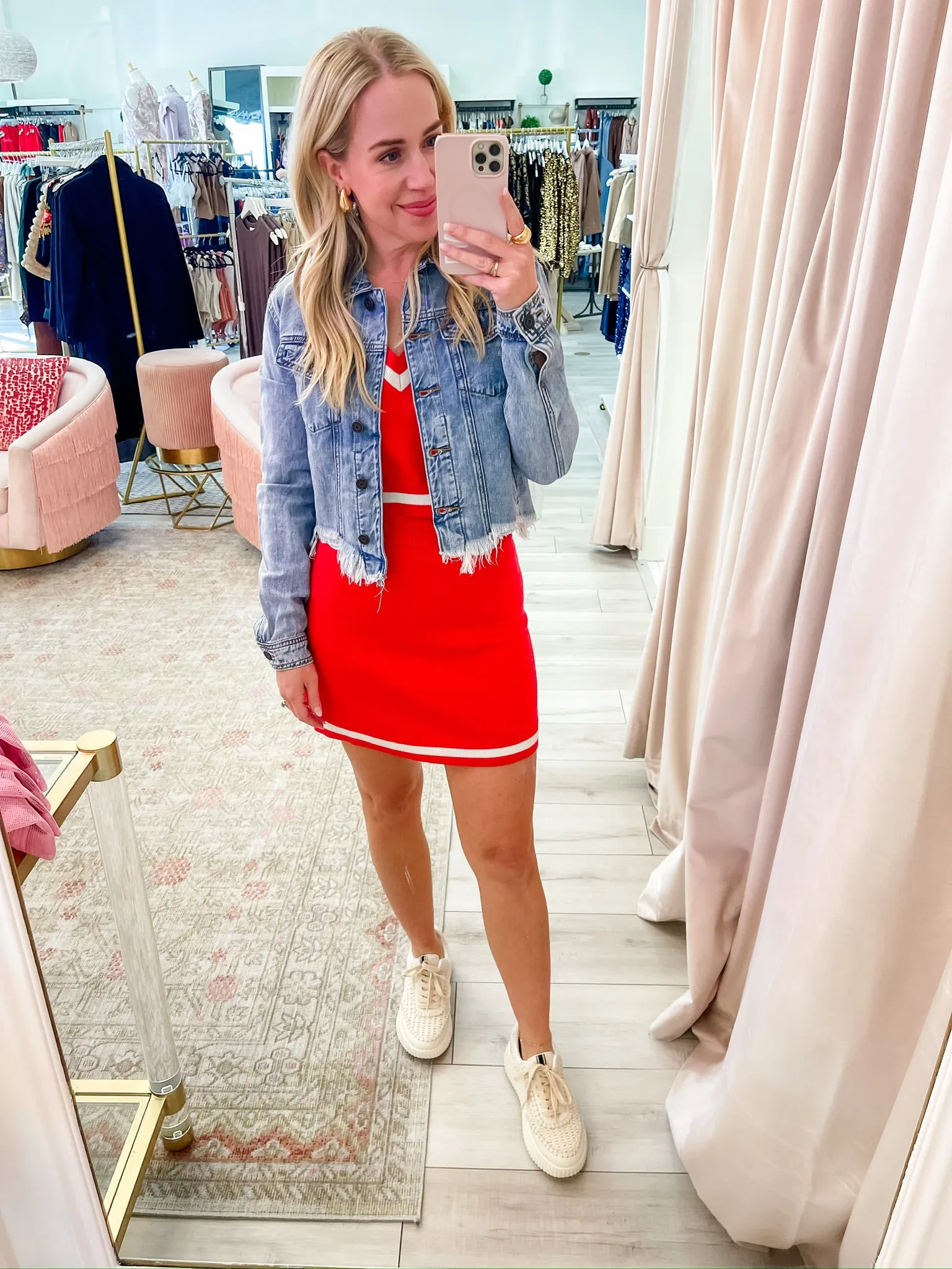 Hidden In Plain Sight Denim Jacket sold by Mimosa product image thumbnail 3