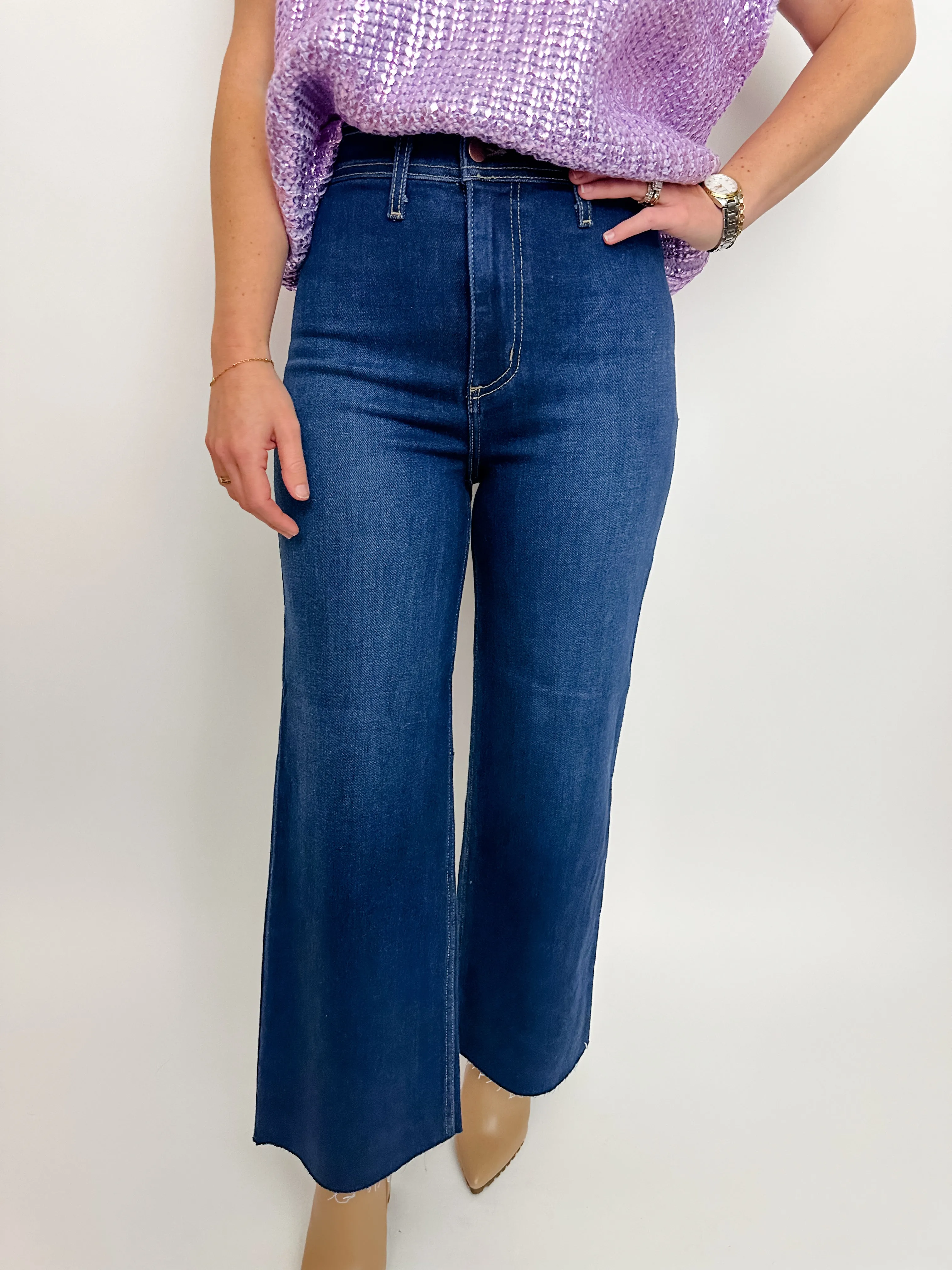 LTJ Wide Leg A-Line Denim sold by Mimosa